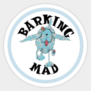 Cocker Spaniel, Barking Mad! Sticker